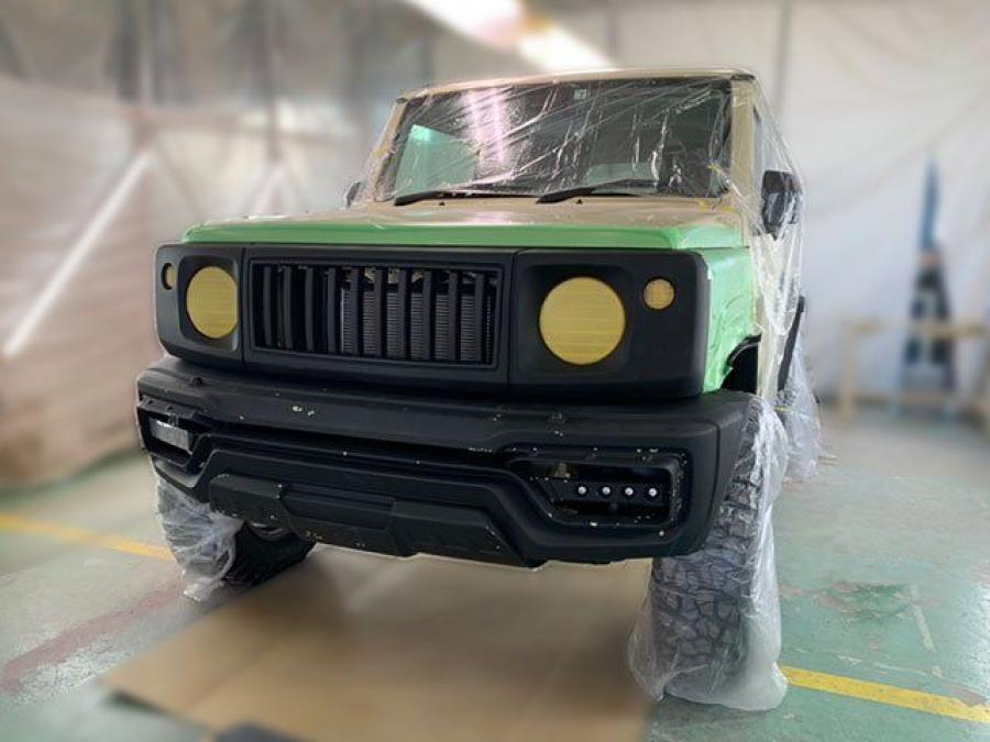 Детали создания Suzuki Jimny by Wald 2018 года  (фото 3 из 9)